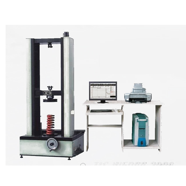 Spring testing machine