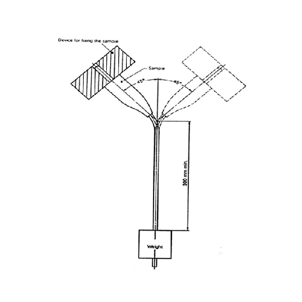 Apparatus for flexing test