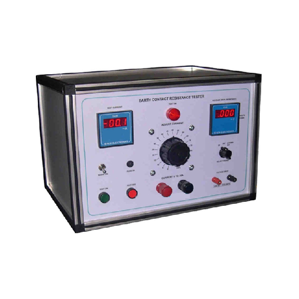 Earth contact resistance tester